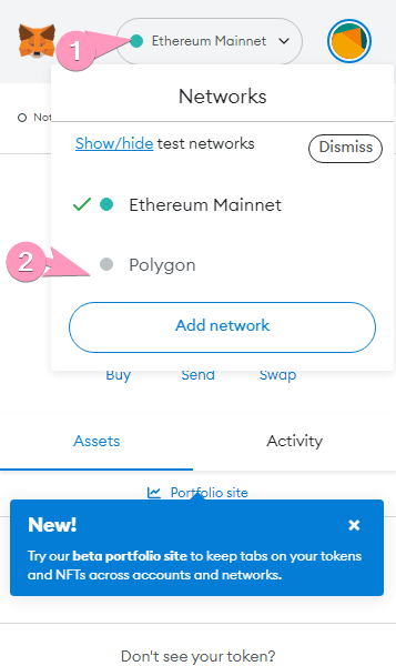 chain network meta mask chain network meta mask