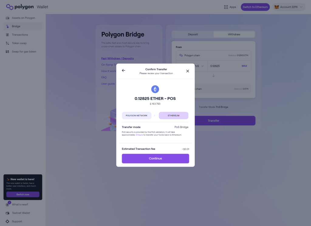 converting weth to eth converting weth to eth