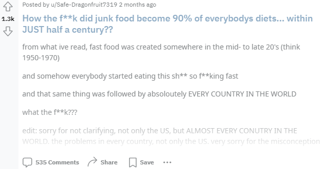 nutrition post
